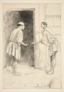 Ephesus útja: alkotó: Edwin Austin Abbey