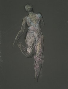 Korai alaktanulmány a alkotó: Edwin Austin Abbey