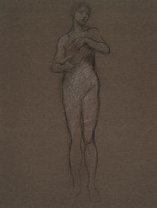 Korai tanulmány alkotó: Edwin Austin Abbey