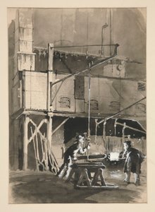 Gyári tanulmány: Vasolvasztó kemence alkotó: Edwin Austin Abbey