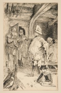 Falstaff: alkotó: Edwin Austin Abbey