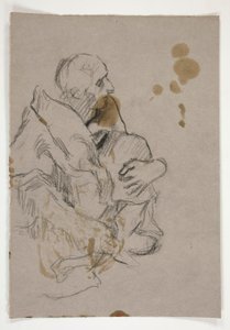 ábra tanulmány a alkotó: Edwin Austin Abbey
