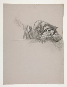 Ábratanulmány Arthur király számára alkotó: Edwin Austin Abbey