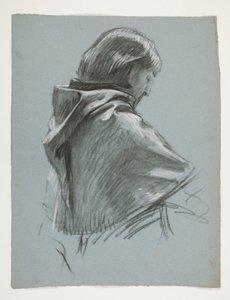 Ábratanulmány Arthur király számára alkotó: Edwin Austin Abbey
