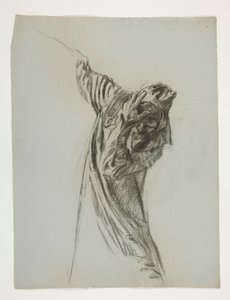 Ábratanulmány Arthur király számára alkotó: Edwin Austin Abbey