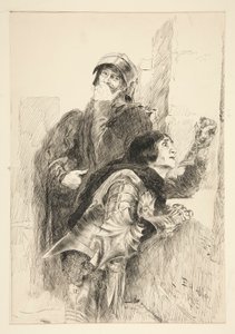 Gloster: alkotó: Edwin Austin Abbey