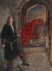 Hamlet: alkotó: Edwin Austin Abbey