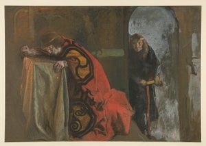 Hamlet: alkotó: Edwin Austin Abbey