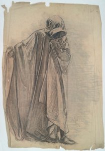 Arimatheai József, ábratanulmány a számára alkotó: Edwin Austin Abbey