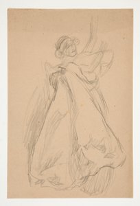Vallási jelenet alkotó: Edwin Austin Abbey