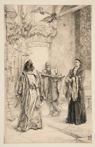 Shylock: alkotó: Edwin Austin Abbey