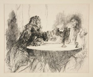 Vázlat a Nemes Patrónushoz alkotó: Edwin Austin Abbey
