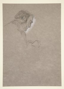 Tanulmány. Érsek Templom Király koronázása alkotó: Edwin Austin Abbey