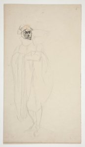 Tanulmány Armado számára, a szerelemből alkotó: Edwin Austin Abbey
