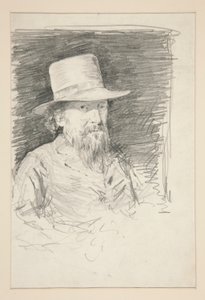 Tanulmány Meade tábornoknak: vázlat a pennsylvaniai Harrisburg állam fővárosának falfestményéhez, 1902-1911 (John Singer Sargent készítette el) alkotó: Edwin Austin Abbey