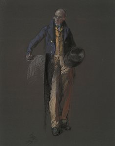 Tanulmány Stephan Girard alakjához, in alkotó: Edwin Austin Abbey