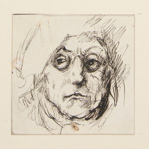 Benjamin Franklin tanulmánya a Pennsylvania állambeli Harrisburgban található State Capitol épület falfestményeihez, 1902-1911 (John Singer Sargent fejezte be) alkotó: Edwin Austin Abbey