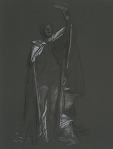 Study of Peer for alkotó: Edwin Austin Abbey