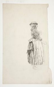 Tanulmány egy vidéki nőről alkotó: Edwin Austin Abbey