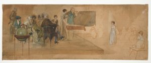 A szavalat alkotó: Edwin Austin Abbey