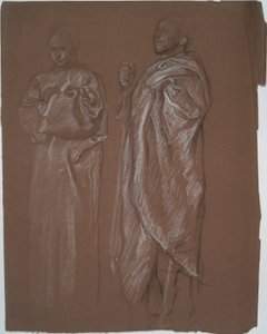 Azonosítatlan tanulmány alkotó: Edwin Austin Abbey