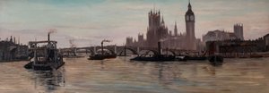 A Temze Westminsterben, 1878.