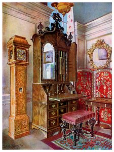 18. század eleji bútorcsoport, 1910.