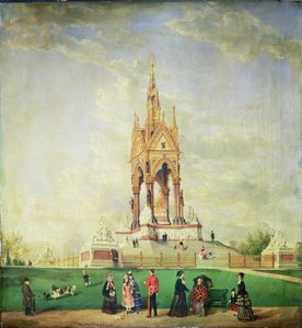 Albert Memorial, London, 1887