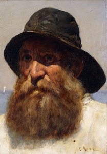 Halász portréja, 1895 körül