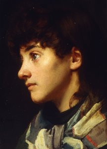The Newlyn Girl, 1895 körül alkotó: Edwin Harris