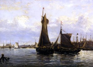 Gorleston kikötője, 1878