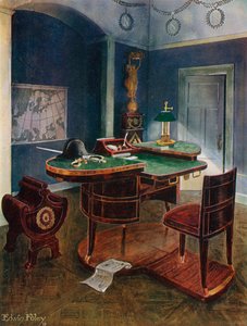 Első Napóleon országos iroda és pénztára, Chateau de la Malmaison, Franciaország alkotó: Edwin John Foley