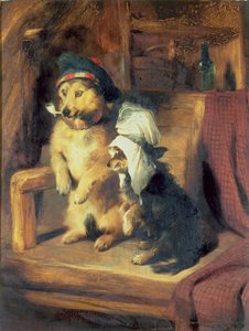 Kis babakocsik, 1836 alkotó: Edwin Landseer