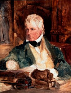 Walter Scott (1771-1832) portréja, skót író Edwin Henry Landseer (1802-1873) festménye 1824 V. 29,2 cm x 24,1 cm London, National Portrait Gallery alkotó: Edwin Landseer