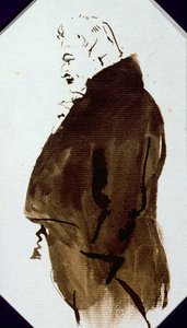 Sydney Smith (1771-1845) 1821 körül (ceruza és WC papíron) alkotó: Edwin Landseer