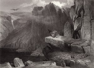 A sasfészek alkotó: Edwin Landseer