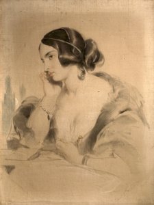 A tisztelt Norton asszony, 1850 körül alkotó: Edwin Landseer