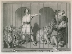 Van Amburgh és az oroszlánok alkotó: Edwin Landseer
