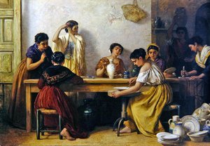 Egy sevillai fazekasság alkotó: Edwin Longsden Long