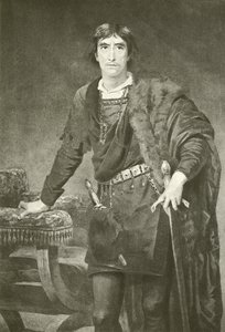 Henry Irving úr mint Hamlet (metszet) alkotó: Edwin Longsden Long
