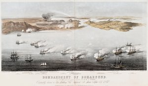 Bomarsund bombázása, 1854
