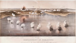 Bomarsund bombázása, 1854