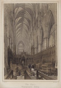 Kórus, Westminster Abbey, London (színes litó)