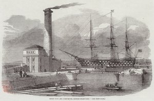 Bejárati dokk és szivattyúház, Keyham Steam-Yard