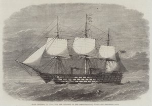 HMS Victoria, 102 Guns, a Földközi-tengeri Flotta új zászlóshajója