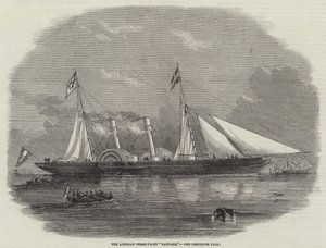 Az osztrák Steam-Yacht Fantasie