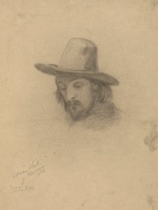 Edward Winslow, vázlat a megállapodás aláírásához a Mayflower kabinjában