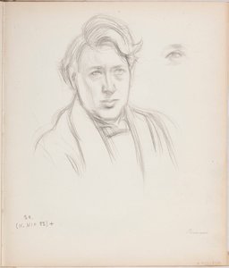 Ferruccio Busoni zeneszerző alkotó: Eero Järnefelt
