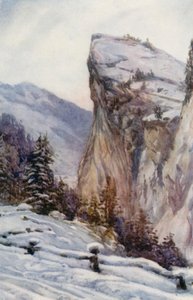 A Rajna: Rajna: Hohen-Rhatien (színes litográfia)