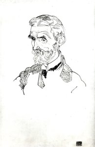 A művész apósának, Johann Harmsnak portréja, 1915 alkotó: Egon Schiele